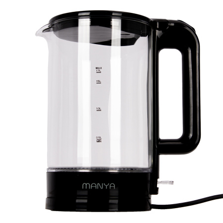 Электрический чайник Manya EK073GB, цвет Чёрный глянец
