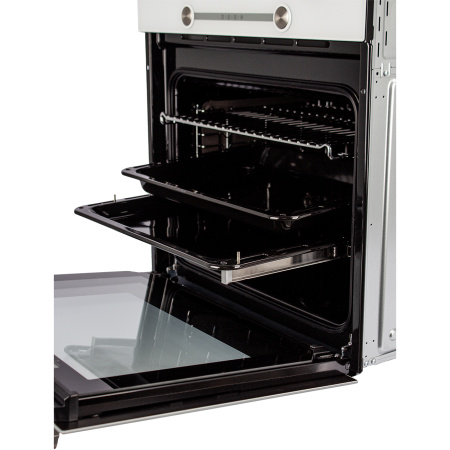 Встраиваемый Электрический духовой шкаф Manya BO638WXG, цвет Белый