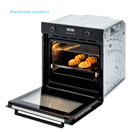 Встраиваемый Электрический духовой шкаф Manya BO637BG, цвет Чёрный
