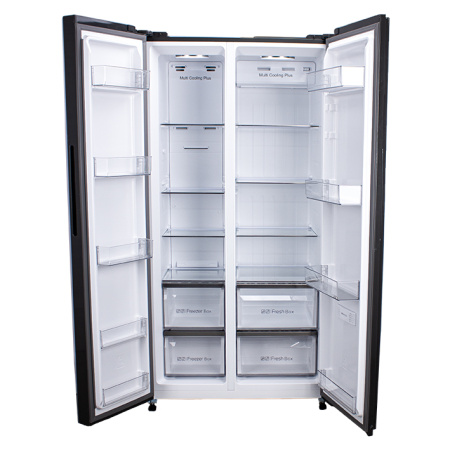 Холодильник Manya SBS185NGB, цвет Чёрный