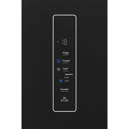 Холодильник Manya SBS196MNGB, цвет Чёрный