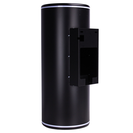 Вытяжка цилиндрическая, настенная, Manya H3508B, цвет Чёрный