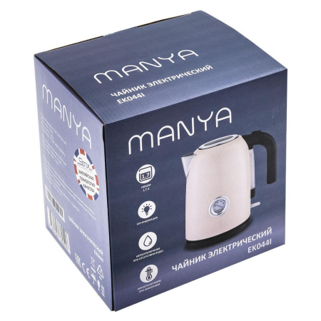 Электрический чайник Manya EK044I, цвет Бежевый