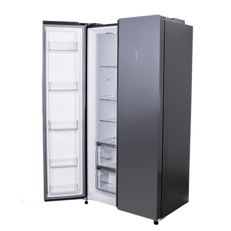 Холодильник Manya SBS185NGG, цвет Серый