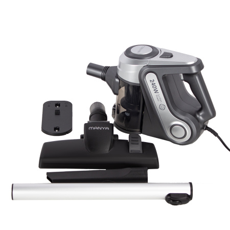 Пылесос Manya WC-602 Серый-Серебристый