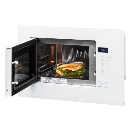 Встраиваемая микроволновая печь Manya BM20MSG01W, цвет Белый, 20 л.