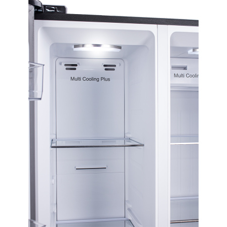 Холодильник Manya SBS185NGG, цвет Серый