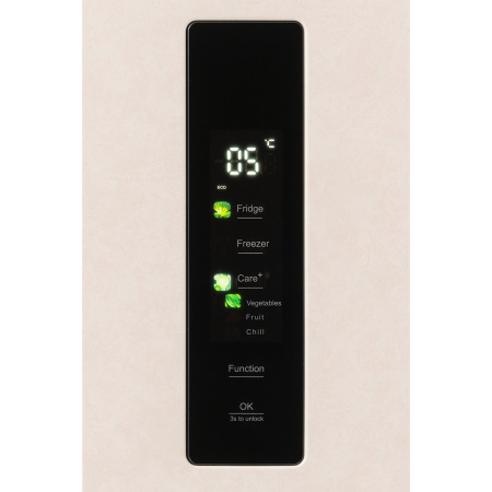 Холодильник Manya SBS196MNBE, цвет Бежевый