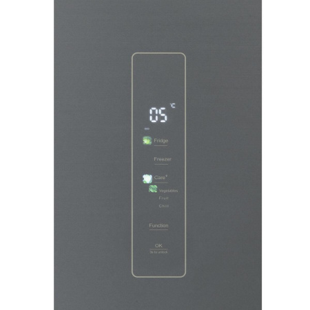 Холодильник Manya SBS196MNGS, цвет Серый