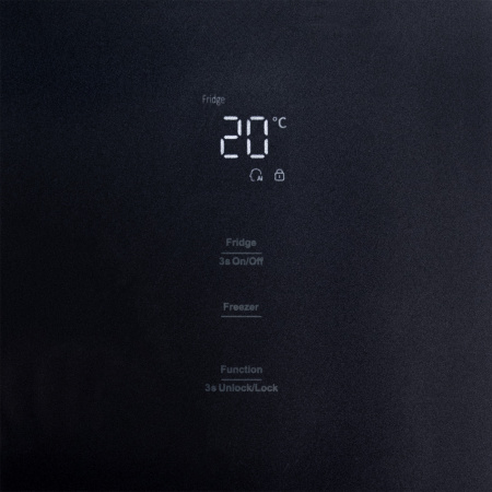 Холодильник Manya SBS185NGB, цвет Чёрный