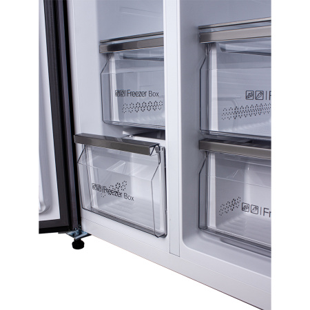 Холодильник Manya SBS185NGB, цвет Чёрный