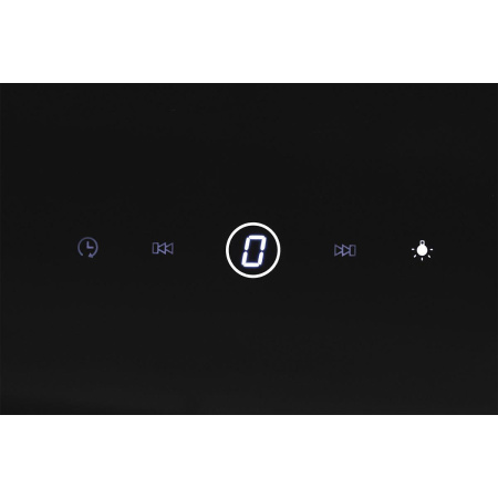 Вытяжка наклонная, настенная, Manya H6033BG, цвет Чёрный, ширина 59,5см.