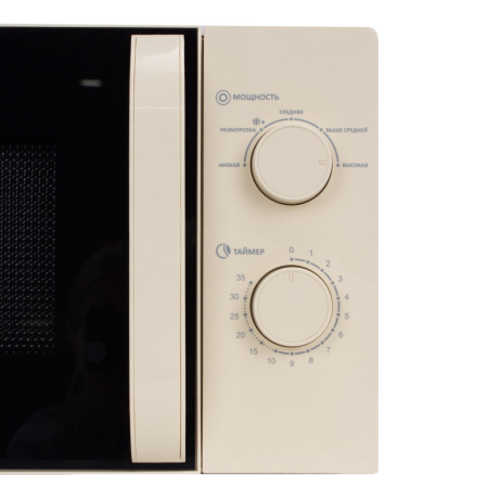 Микроволновая печь Manya W20M02BE, цвет Бежевый, 20 л.