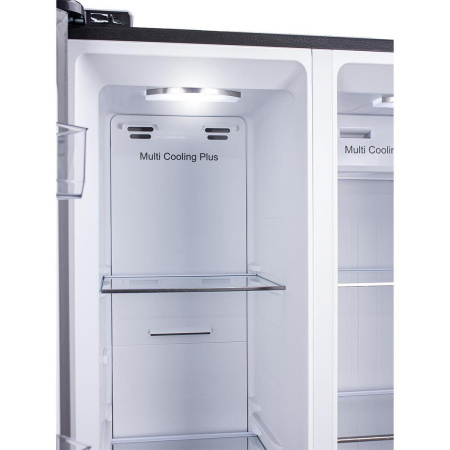 Холодильник Manya SBS185NGG, цвет Серый