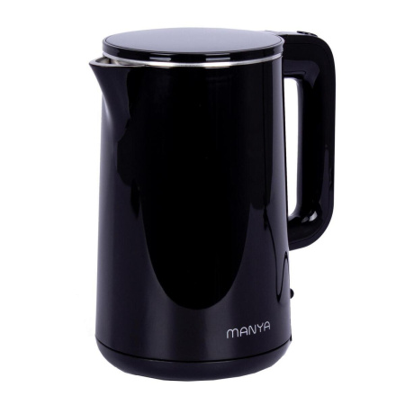 Электрический чайник Manya EK075DB, цвет Чёрный глянец