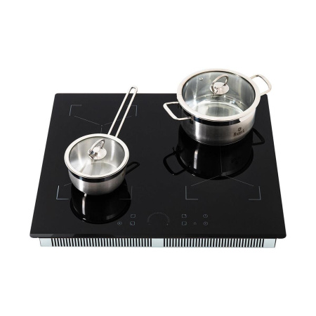 Встраиваемая варочная панель Индукционная Manya IB-M641, 59 см, цвет Чёрный