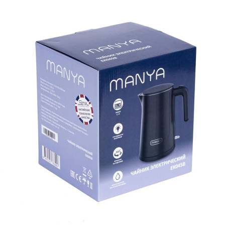 Электрический чайник Manya EK045B, цвет Чёрный