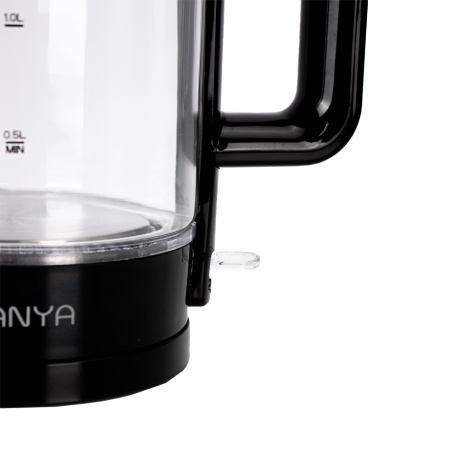 Электрический чайник Manya EK073GB, цвет Чёрный глянец