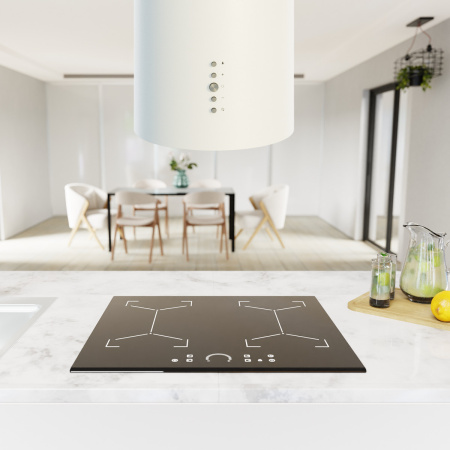 Вытяжка цилиндрическая, настенная, Manya H3502W, цвет Белый