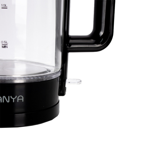 Электрический чайник Manya EK073GB, цвет Чёрный глянец