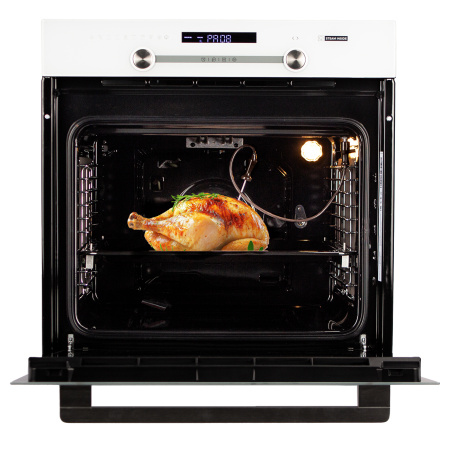 Встраиваемый Электрический духовой шкаф Manya BO638WXG, цвет Белый