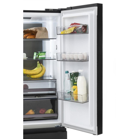 Холодильник Manya SBS196MNGB, цвет Чёрный